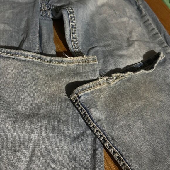 Silver Jeans Super Stretch Aiko Bootcut Low Rise Womens 32/33 Cotton Cowgirl - Picture 8 of 16